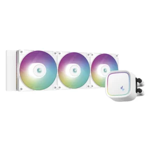Enfriamiento Liquido Deep Cool Gammaxx Le720 Wh (R-Le720-Whammn-G-1) Blanco, 1155/1851-Am4/Am5, X3 Fan, Led-Rgb - Imagen 1