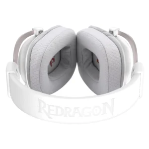 Auricular Inalambrico Redragon Zeus Pro (H510W-Pro) Gaming, Blanco, 7.1, Usb Wireless + Cable Usb, Led-Rgb - Imagen 3