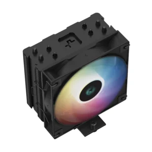 Disipador De Procesador Deep Cool Ag400 Bk Argb (R-Ag400-Bkanmc-G-2) Negro, 1155/1851-Am4/Am5, Led-Rgb - Imagen 3