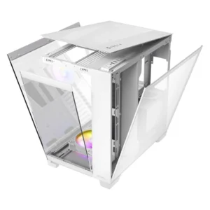 Case Antec C8 Argb White Constellation Series (0-761345-10028-1) Sin Fuente, Blanco, E-Atx, X3 Fan, 3 Panel Vidrio, Led-Argb - Imagen 4