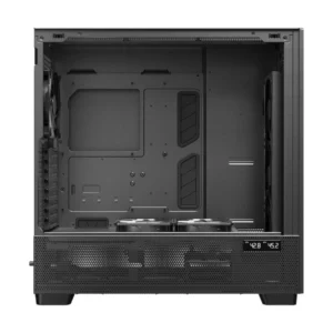 Case Antec Flux Pro (0-761345-10154-7) Sin Fuente, Negro Y Madera, E-Atx, X5 Fan, 1 Panel Vidrio - Imagen 5