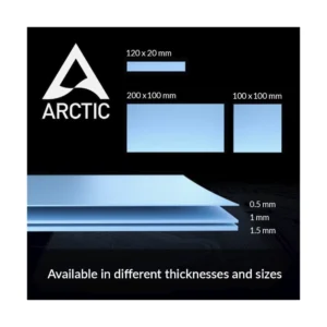 Almohadilla Termica Arctic Tp-3 (Actpd00057A) 1.5Mm, 4 Piezas, 120 X 20 Mm, Alto Rendimiento, Particularmente Suave - Imagen 6
