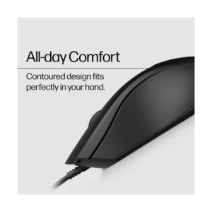 Mouse Hp 100 (6Vy96Aa#Abm) Negro, 1600 Dpi, Ambidiestro - Imagen 6