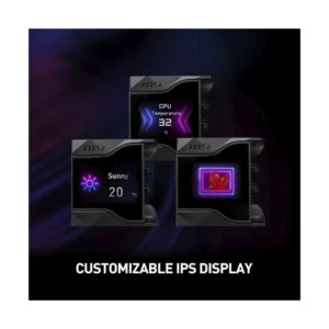 Enfriamiento Liquido Msi (Mpg Coreliquid D240) Negro, 1150/1700-Am4/Am5, X2 Fan, Pantalla Lcd Ips De 2.4, Led-Argb - Imagen 6