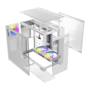 Case Antec C8 Argb White Constellation Series (0-761345-10028-1) Sin Fuente, Blanco, E-Atx, X3 Fan, 3 Panel Vidrio, Led-Argb - Imagen 9