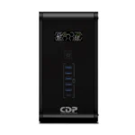 Ups Cdp 10 Tomas (R-Smart2010I) Negro, Interactivo, X5 Usb/X1 Usb-C, Indicadores Lcd, 2200Va, 1200W