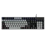 Teclado T-Dagger Naxos Raimbow (T-Tgk310Gb-Sp) Gaming, Negro Con Gris, Mecanico, Switch Rojo, Led-Rgb