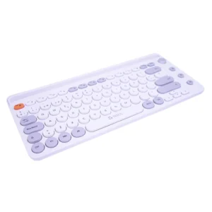 Teclado Inalambrico Teros 80% (Te-4070S) Blanco, Bluetooth - Imagen 3