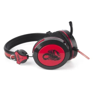 Auricular Halion (S1) Gaming, Negro Con Rojo, Jack X2 - Imagen 3
