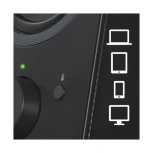 Parlante Logitech Z207 (980-001295) 10W, Negro, Coneccion Multiple, Bluetooth - Imagen 3