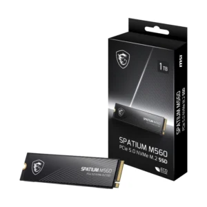 Ssd Solido M.2 Msi Spatium M560 1Tb (S78-440L0F0-P83) 80Mm, Nvme Pcie, 10200Mb/S, 8400Mb/S, Gen5 X 4 - Imagen 4