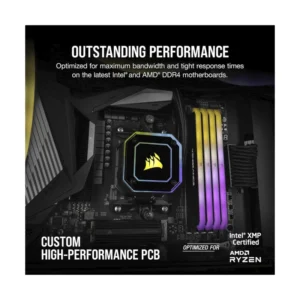 Memoria Ram Corsair Vengeance Rgb Rs Ddr4 16Gb/3200 (Cmg16Gx4M1E3200C16) Negro, Led-Rgb - Imagen 4