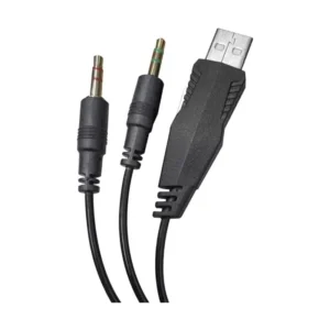 Auricular Redragon Ares Rgb (H120-Rgb) Gaming, Negro, Jack X2 + Usb + Cable Jack X1 - Imagen 5
