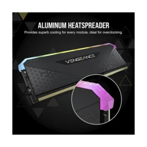Memoria Ram Corsair Vengeance Rgb Rs Ddr4 16Gb/3200 (Cmg16Gx4M1E3200C16) Negro, Led-Rgb - Imagen 5
