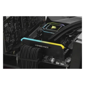 Memoria Ram Corsair Vengeance Rgb Rs Ddr4 16Gb/3200 (Cmg16Gx4M1E3200C16) Negro, Led-Rgb - Imagen 6