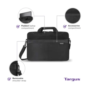 Maletin Para Laptop Targus Business Casual Slipcase (Tss898Lp) Negro, Hasta 15.6" - Imagen 3