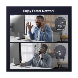 Usb Inalambrico Ugreen Cm763 Ax900 (35265) 2.4Ghz/286Mbps, 5Ghz/600Mbps, Antena X1 6Dbi - Imagen 5