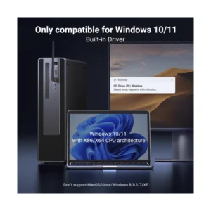 Usb Inalambrico Ugreen Cm763 Ax900 (35265) 2.4Ghz/286Mbps, 5Ghz/600Mbps, Antena X1 6Dbi - Imagen 6