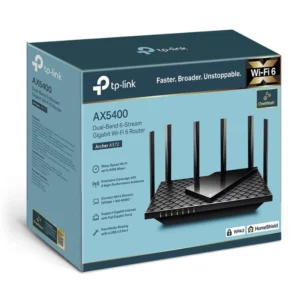 Router Inalambrico Tp-Link Ax5400 (Archer Ax72) 2.4Ghz/574Mbps, 5Ghz/4804Mbps, Antena X4, Port X4 Lan10/100/1000Mbps, X1 Port Wan, X1 Usb 3.0 - Imagen 4