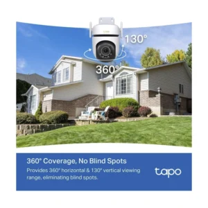 Camara De Seguridad Inteligente Tp-Link (Tapo C530Ws) Wifi, 3K 5Mp, Vision Nocturna A Color, Deteccion De Movimiento Ia, Alarma Sonora/Luz - Imagen 5