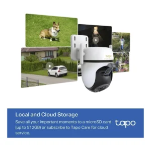 Camara De Seguridad Inteligente Tp-Link (Tapo C530Ws) Wifi, 3K 5Mp, Vision Nocturna A Color, Deteccion De Movimiento Ia, Alarma Sonora/Luz - Imagen 9