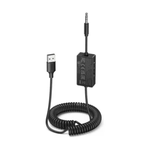 Transmisor Y Receptor De Audio Via Bluetooth Ugreen Bt303 (45236) Modo Tx Y Rx, Bt 5.4, Adaptador Auxiliar De Audio De 3,5 Mm, Coche Y Estereo - Imagen 8