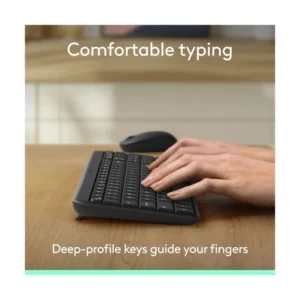 Combo Inalambrico Logitech Mk250 (920-013513) Bluetooth, Teclado+Mouse - Imagen 4