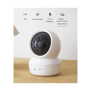 Camara De Seguridad Inteligente Ezviz H6C Pro 2K+ (Cs-H6C(4Mp,W1)) Wifi, 4Mp, Vision Nocturna A Color, Deteccion De Movimiento, Seguimiento Con Zoom - Imagen 5