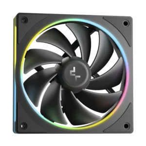 Enfriamiento Liquido Deep Cool Lm360 (R-Lm360-Bkdmmc-1) Negro, Aplicable A Socket, 1155/1851-Am4/Am5, Pantalla Ips 2,4", Reproduce Mp4, X3 Fan, Argb - Imagen 4