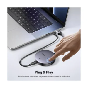 Transmisor Y Receptor Inalambrico Hdmi Ugreen Cm586 (90909A) 4K 30Hz, 5G/2.4G Extender 164Ft/50M, Para Ordenador Portatil/Camara/Tv Box/Dvd/Tiktok - Imagen 6