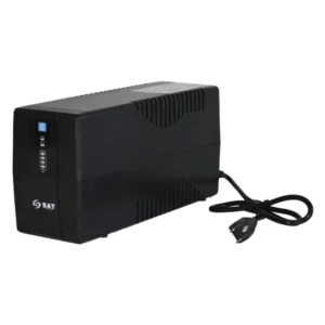 Ups Sat 6 Tomas (Sat Ur750+ 220 Vac Led) Negro, Interactivo, 750Va, 360W - Imagen 3