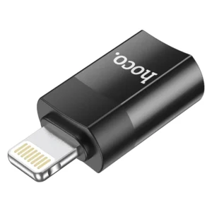 Adaptador Usb-C A Lightning Hoco (Ua17-Usb-C) Negro, Para Iphone, Funcion Otg - Imagen 3