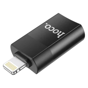 Adaptador Usb A Lightning Hoco (Ua17-Usb) Negro, Para Iphone, Funcion Otg - Imagen 3