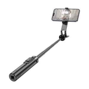 Tripode Para Celular Y Camara Hoco (K21) Palo Selfie, Extensible De 135Cm, Con Control Bluetooth - Imagen 4