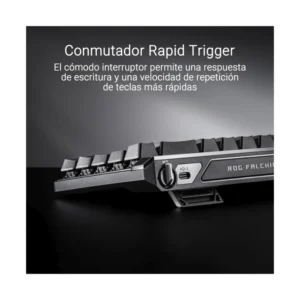 Teclado Asus 60% (M605 Rog Falchion Ace Hfx/Hfx/Es) Gaming, Mecanico, Switch Mageticos He, Disparo Rapido, Sondeo De 8000 Hz, Panel Tactil, Led-Rgb - Imagen 5