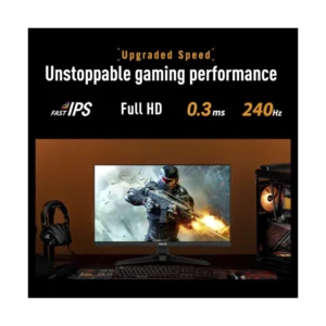 Monitor Gaming Asus Tuf Gaming Series 5 24" (Vg249Qm5A) Fast-Ips, Fhd, Hdmi/Dp, 0.3Ms, 240Hz, G/Sync Y Freesync - Imagen 5