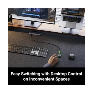 Conmutador Usb 3.0 Ugreen Cm662 (15705) 2 Computadoras Que Comparten Dispositivos Usb C Y A, Usb De 4 Puertos Para Compartir Teclado/Mouse/Camara/Etc - Imagen 5