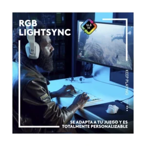 Mouse Inalambrico Logitech G502 X Plus (910-006161) Gaming, Negro, 25600 Dpi, 106G, Interruptores Hibridos Lightforce, Lightsync Rgb - Imagen 6