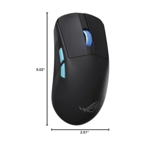 Mouse Inalambrico Asus (P713 Rog Harpe Ace Aim Lab Edition/Blk) Gaming, Negro, Bluetooth, 36000 Dpi, Diestro, 1.90 Oz Ligero, Conectividad Trimodo - Imagen 6