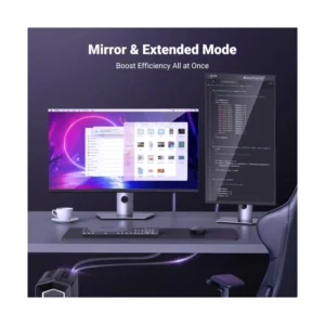 Cable Dp A Hdmi Ugreen Dp115 (80397) Unidireccional 8K @60Hz 4K @120Hz Dp Activo 1.4 A Hdmi 2.1 Cable Hdr, Dolby, Hdcp2.3, 2 Metros - Imagen 6