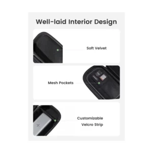 Organizador Electronico Ugreen Lp152 (50903) Organizador De Cables, Funda Portatil Para Minialtavoces, Cable Usb, Memoria, Bateria Externa, Etc - Imagen 8