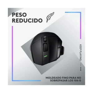 Mouse Inalambrico Logitech G502 X Plus (910-006161) Gaming, Negro, 25600 Dpi, 106G, Interruptores Hibridos Lightforce, Lightsync Rgb - Imagen 9