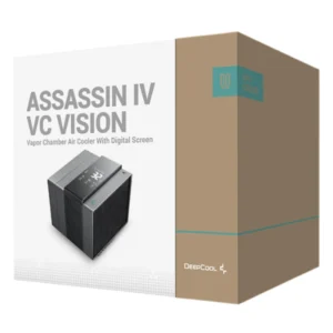 Disipador De Procesador Deep Cool Assassin Iv Vc Vision (R-Asn4-Bknvmd-G) 1155/1851-Am4/Am5+, Pantalla Digital, Camara De Vapor Mejorada, Negro - Imagen 10