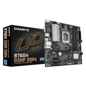 Placa Gigabyte (B760M D3Hp Ddr4) Lga 1700, Micro-Atx, Ddr4 - Imagen 1