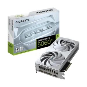 Tarjeta Grafica Gigabyte Geforce Rtx 5060Ti 16Gb Gddr7 Eagle Oc Ice 16G (Gv-N506Teagleoc Ice-16Gd) 128 Bit, Pcie 5.0, Refrigeracion Windforce - Imagen 1