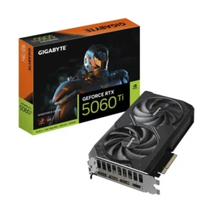 Tarjeta Grafica Gigabyte Geforce Rtx 5060Ti 16Gb Gddr7 Windforce Oc 16G (Gv-N506Twf2Oc-16Gd) 128 Bit, Pcie 5.0, Refrigeracion Windforce - Imagen 1