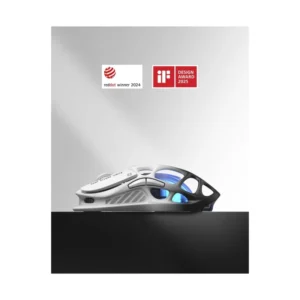 Mouse Inalambrico Gravastar Mercury M1 Pro (Gravastar M1 Pro-Gblk) Negro Degradado, 26000 Dpi, Aleacion De Magnesio Ligera, Sensor Paw3395Dm, Led-Rgb - Imagen 8