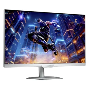 Monitor Gaming Gigabyte Led 27" (M27Q2 Qd Ice) Blanco, Ips, Qhd 2K , 2560 X 1440, 2 Hdmi/Dp, 1Ms, 200Hz, Vesa Display Hdr400, F/Sync - Imagen 3