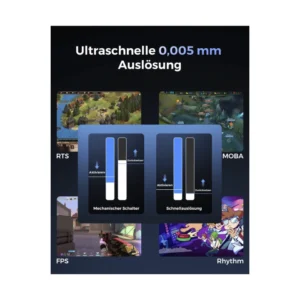 Teclado Gravastar Mercury V75 He 75% (Gs V75_blk) Gaming, Negro, Mecanico, Interruptores Magneticos, 8Khz Disparador Rapido, Semialuminio, Led-Rgb - Imagen 3