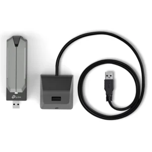 Usb Inalambrico Tp-Link Be6500 (Archer Tbe400Uh) Wi-Fi 7, Tri-Banda, 6 Ghz+ 2882 Mbps, 5 Ghz + 688 Mbps, 2.4 Ghz, Mlo, Mu-Mimo, Seguridad Wpa3 - Imagen 3